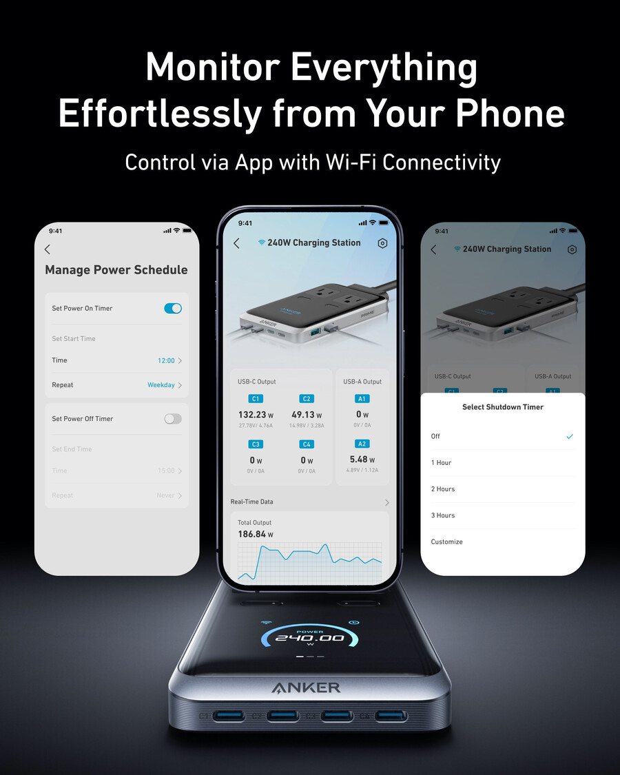 anker prime -latausasema 8-in-1 240 w