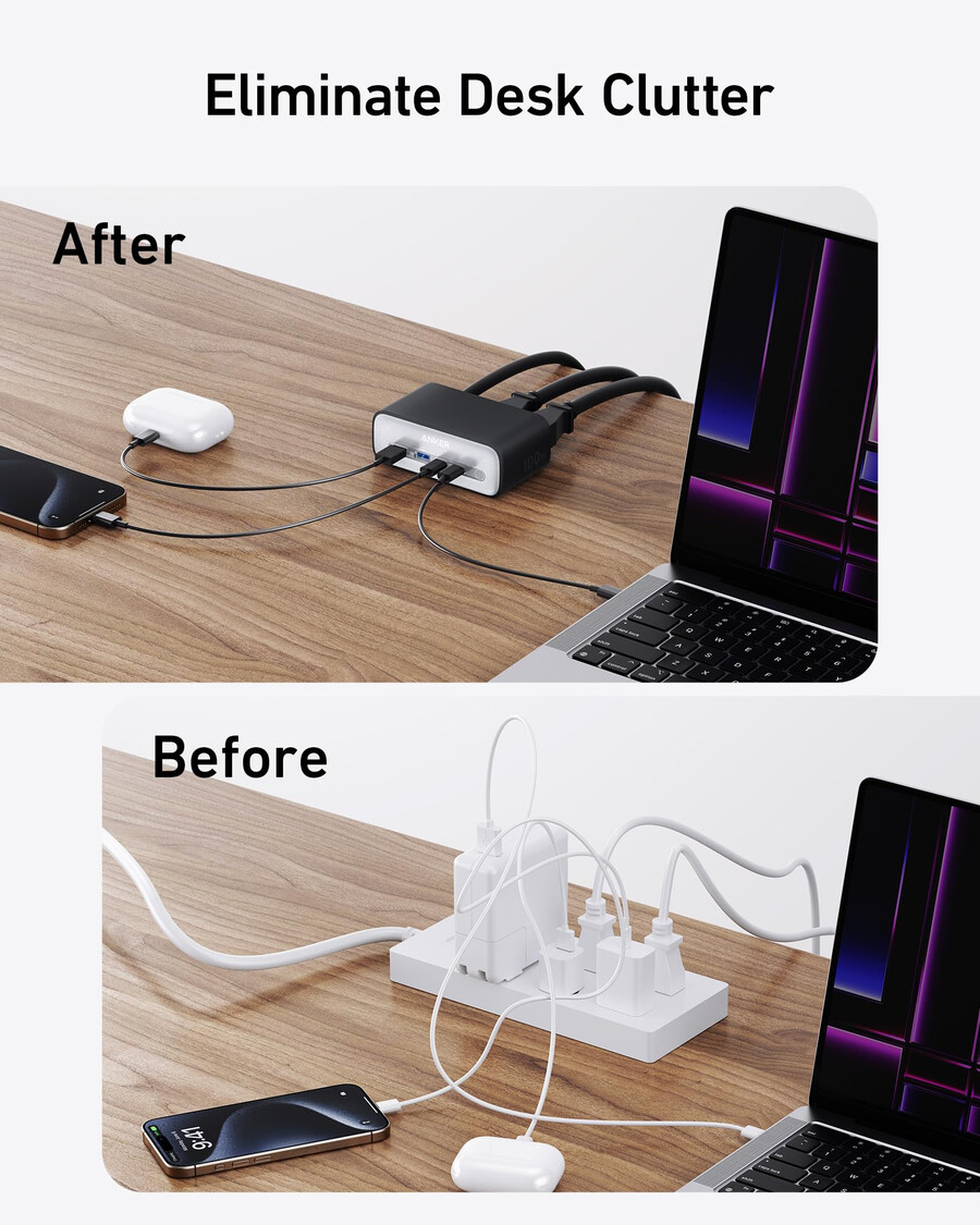 anker-latausasema 7-in-1 100 w
