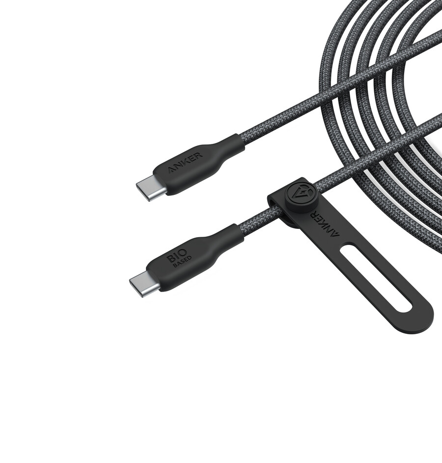 anker 543 usb-c - usb-c -kaapeli biopunottu