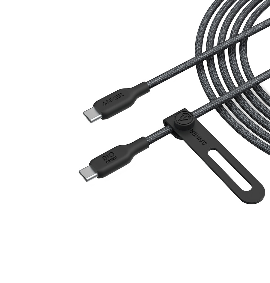 anker 543 usb-c - usb-c -kaapeli biopunottu