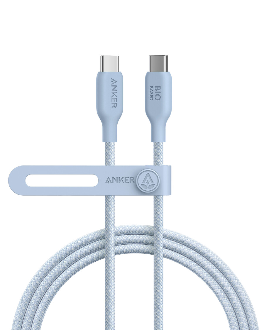 anker 543 usb-c - usb-c -kaapeli biopunottu