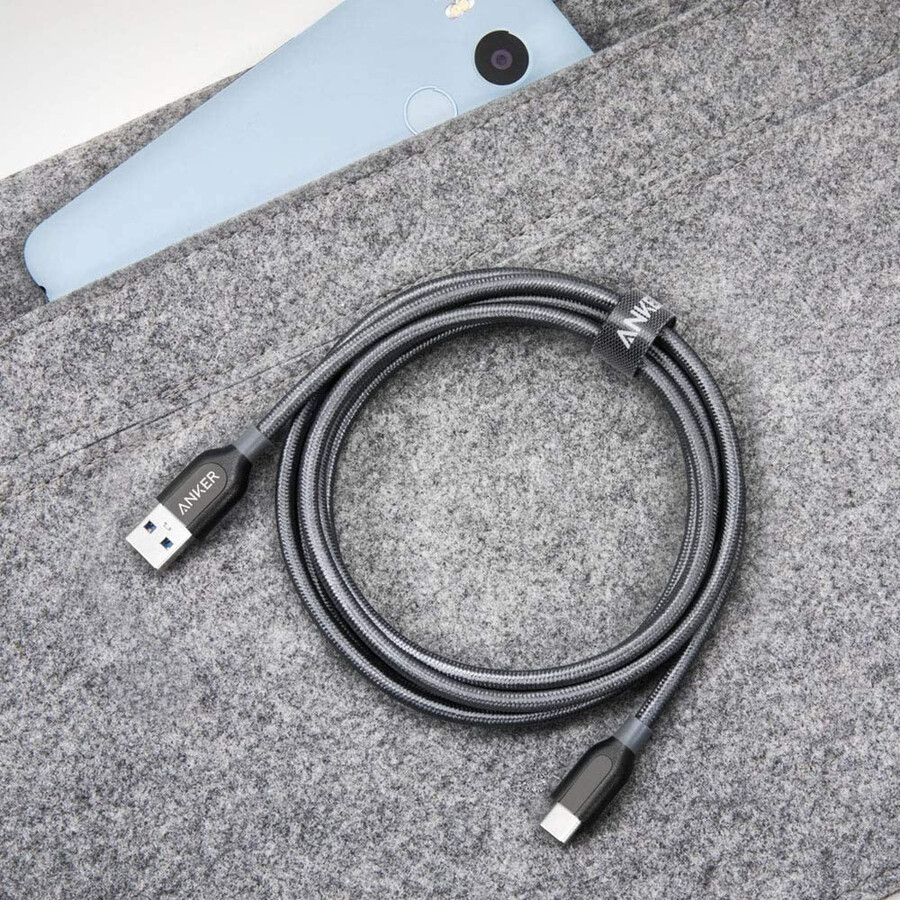 anker powerline usb c - usb 3.0 -kaapeli 3 jalkaa 6 jalkaa