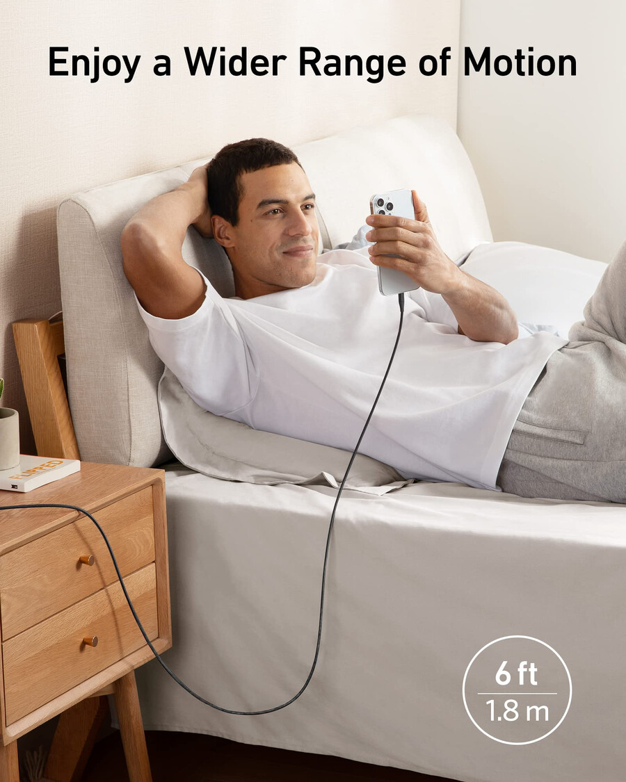 anker 551 usb-a–lightning-kaapeli 3 jalkaa 6 jalkaa 10 jalkaa