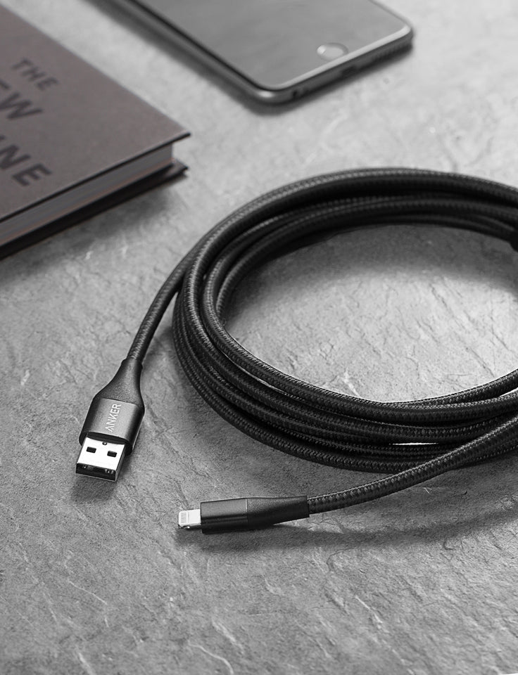 anker 551 usb-a–lightning-kaapeli 3 jalkaa 6 jalkaa 10 jalkaa