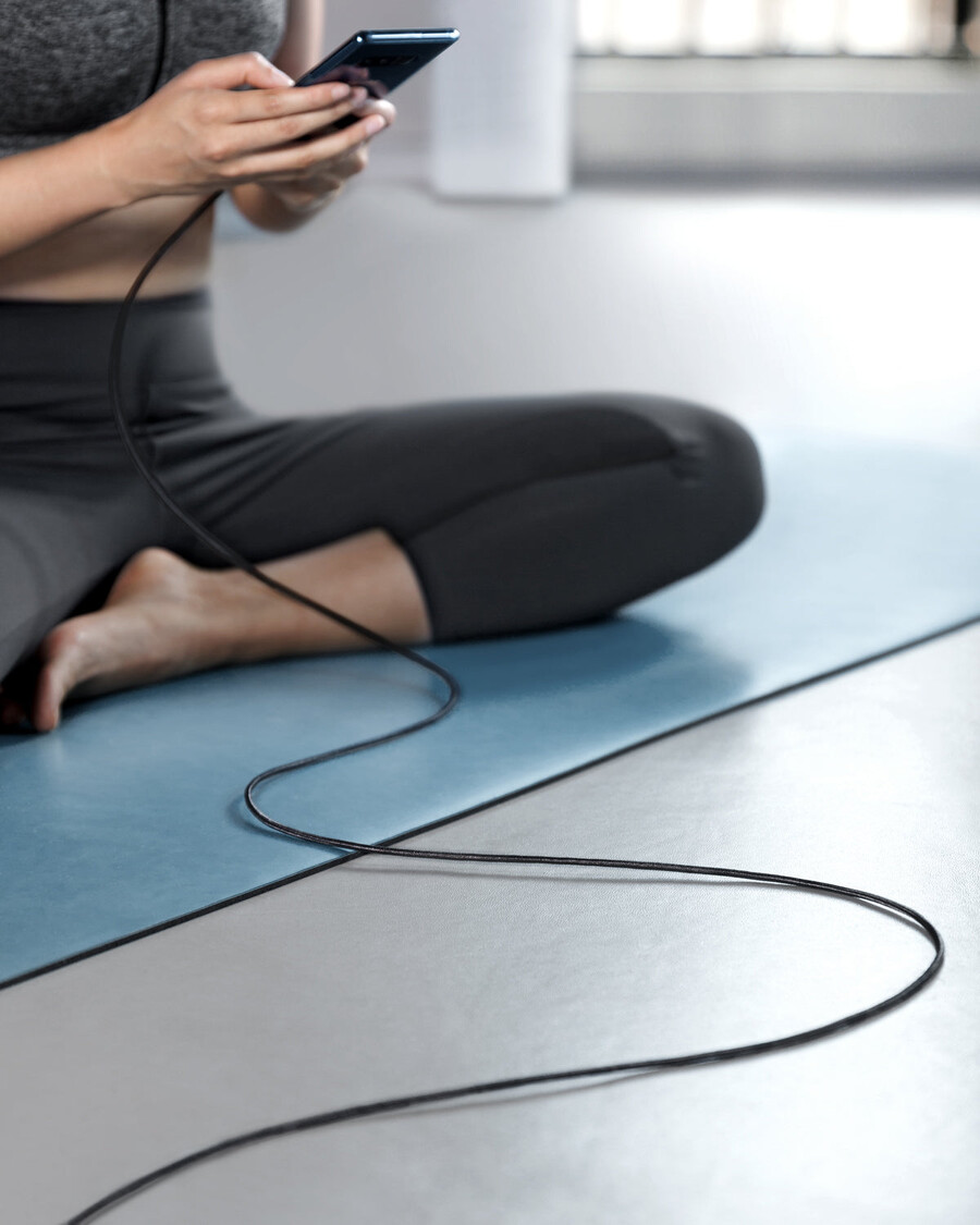 anker premium nylon usb-c - usb-a -kaapeli 2 kpl