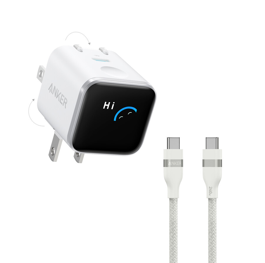 anker pikalaturi iphonelle 45 w usb-c-laturi taitettavalla pistokkeella