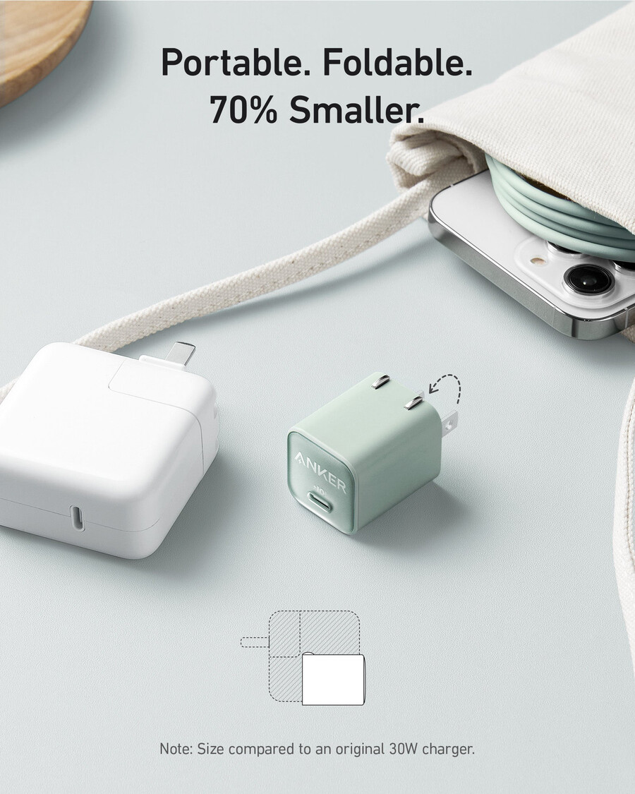 anker nano -laturi 30 w