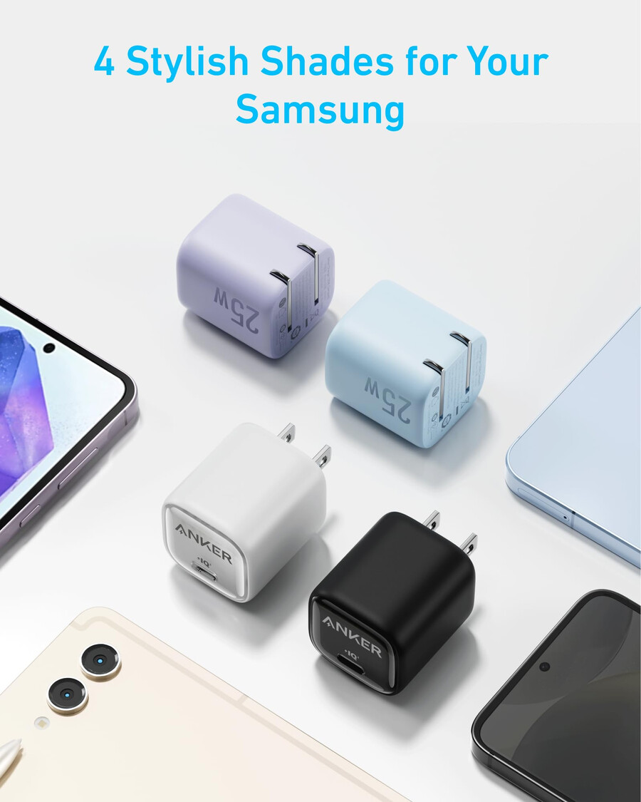 anker-laturi 25 w kompakti