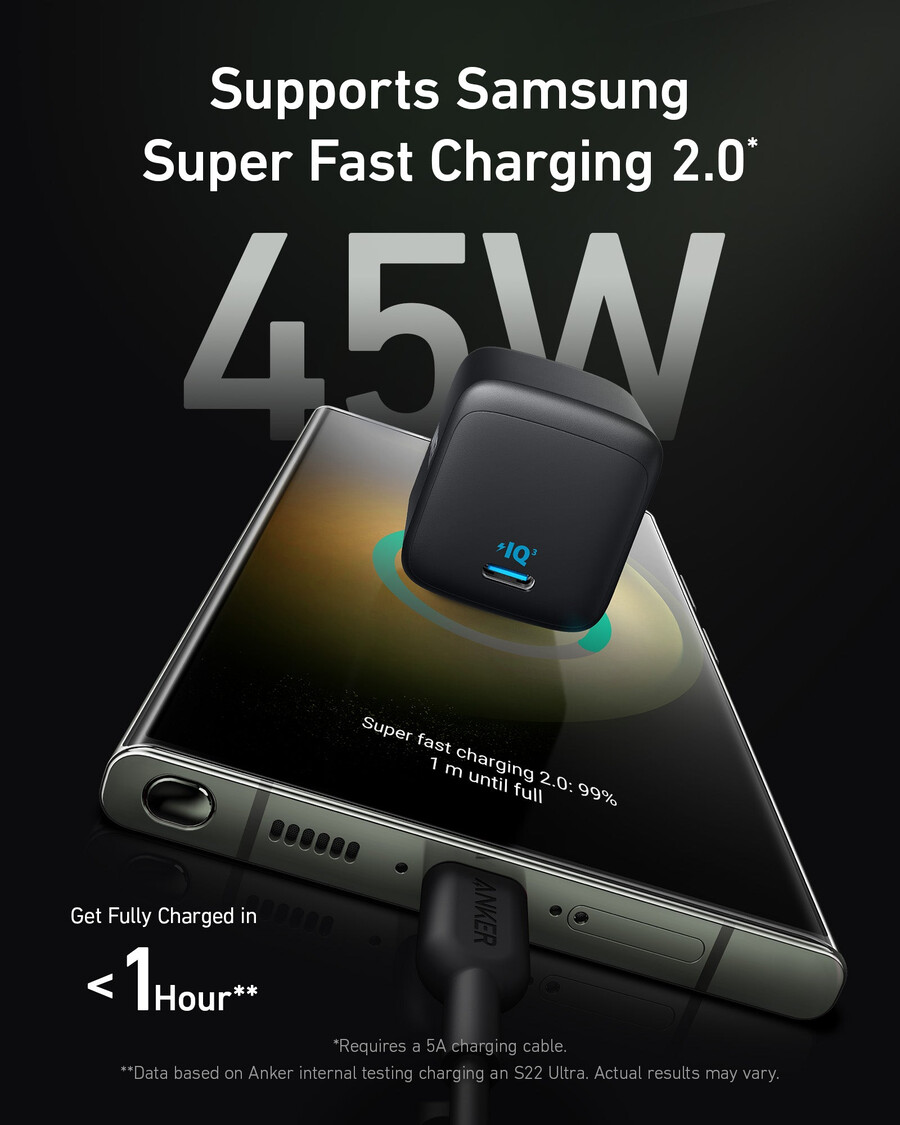 anker 313 -laturi ace 45 w
