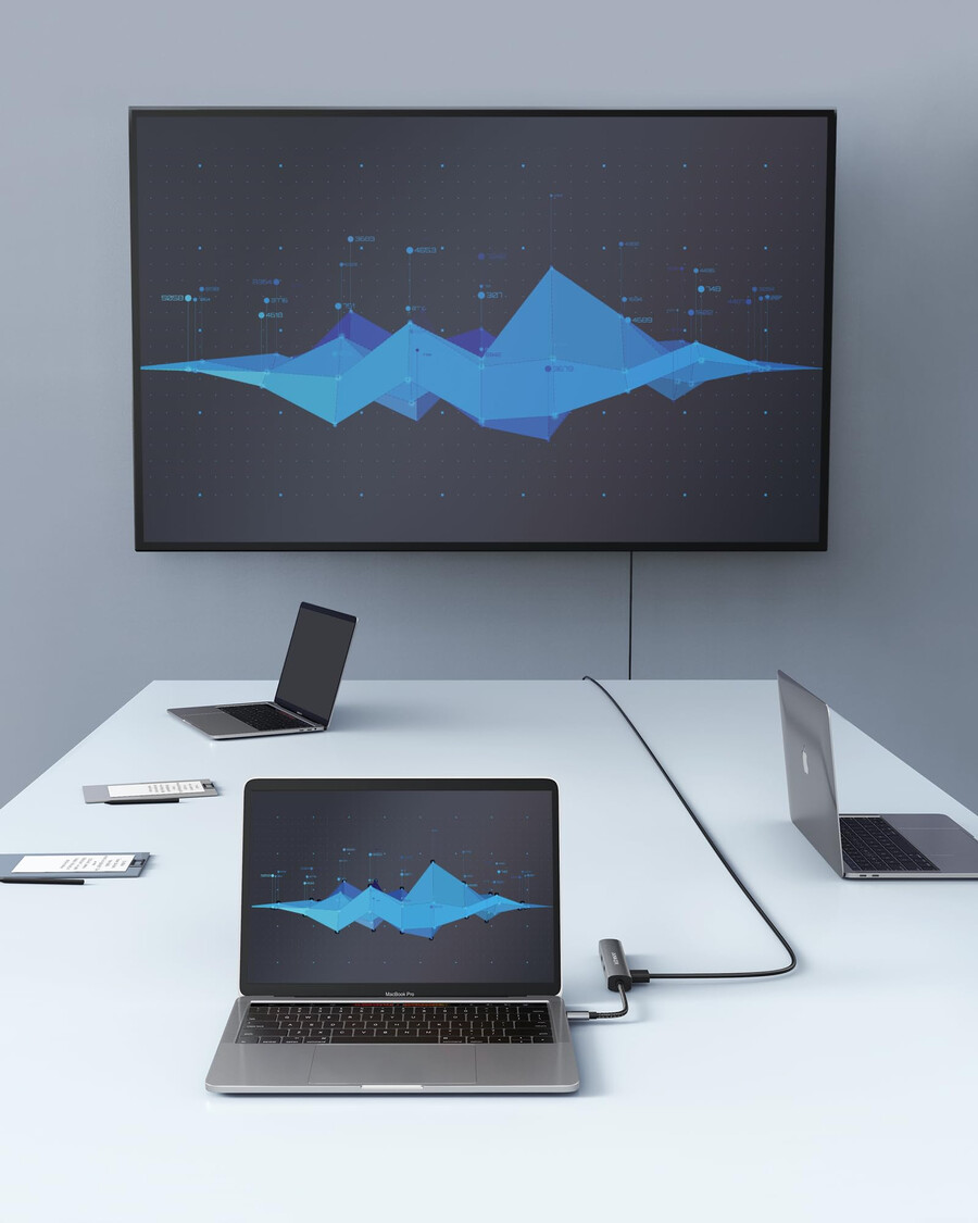 anker 533 usb-c-keskitin 5-in-1 ohut
