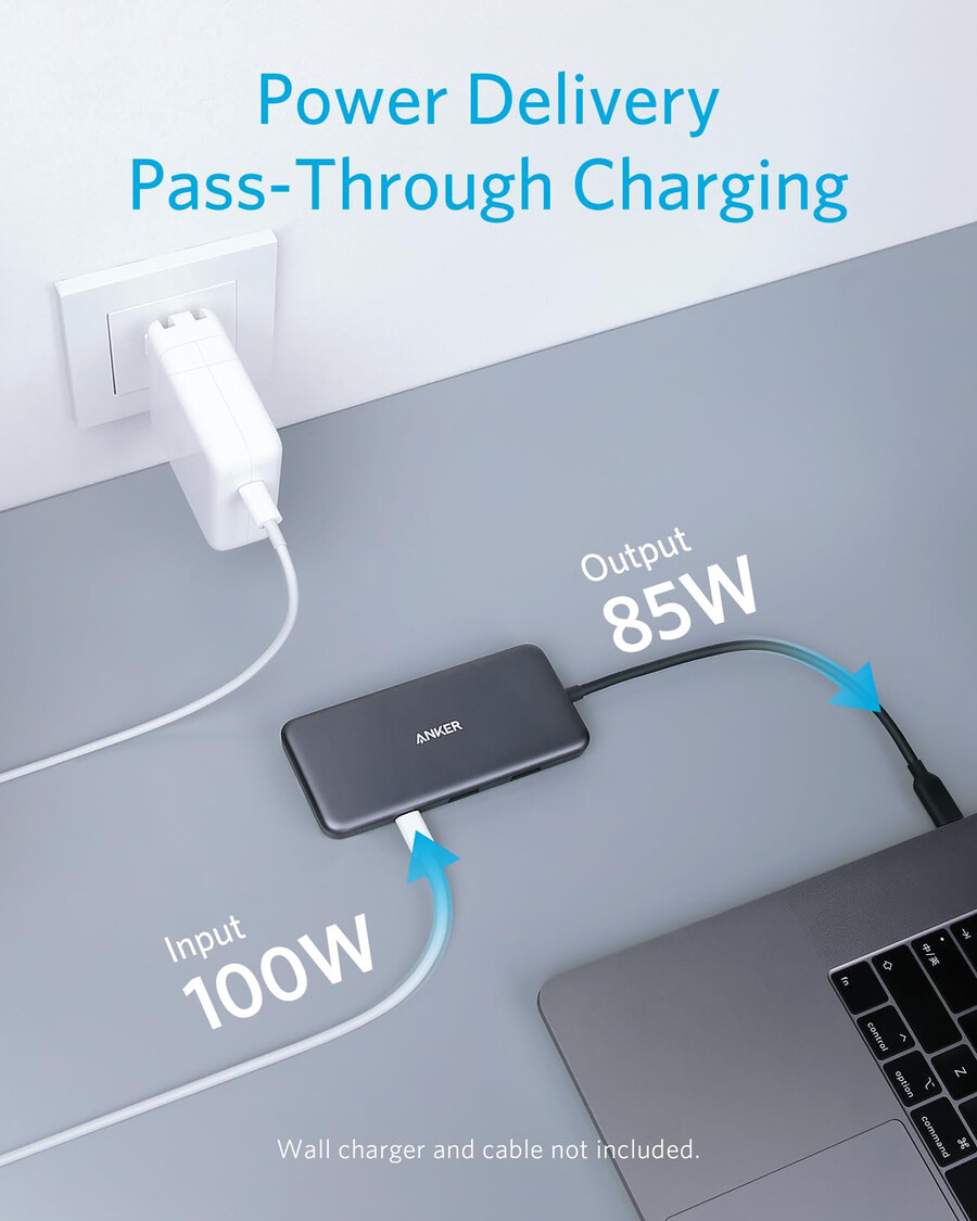 anker 341 usb-c-keskitin 7-in-1