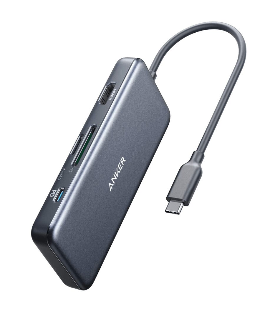 anker 341 usb-c-keskitin 7-in-1