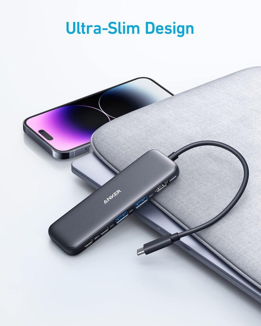 anker 332 usb-c-keskitin 5-in-1