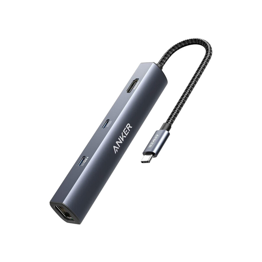 anker 543 usb-c-keskitin 6-in-1 ohut