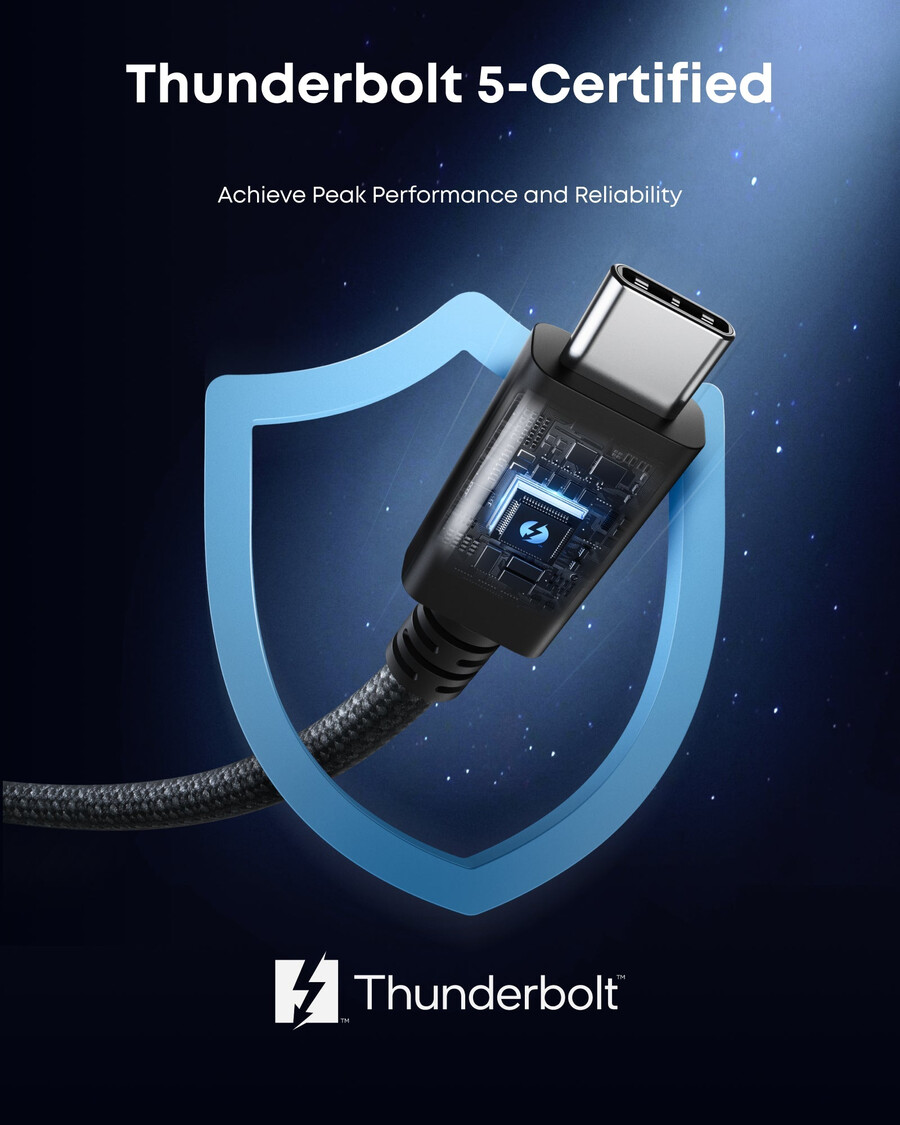 anker prime tb5 -telakointiasema 14-in-1 140 w 8k thunderbolt 5