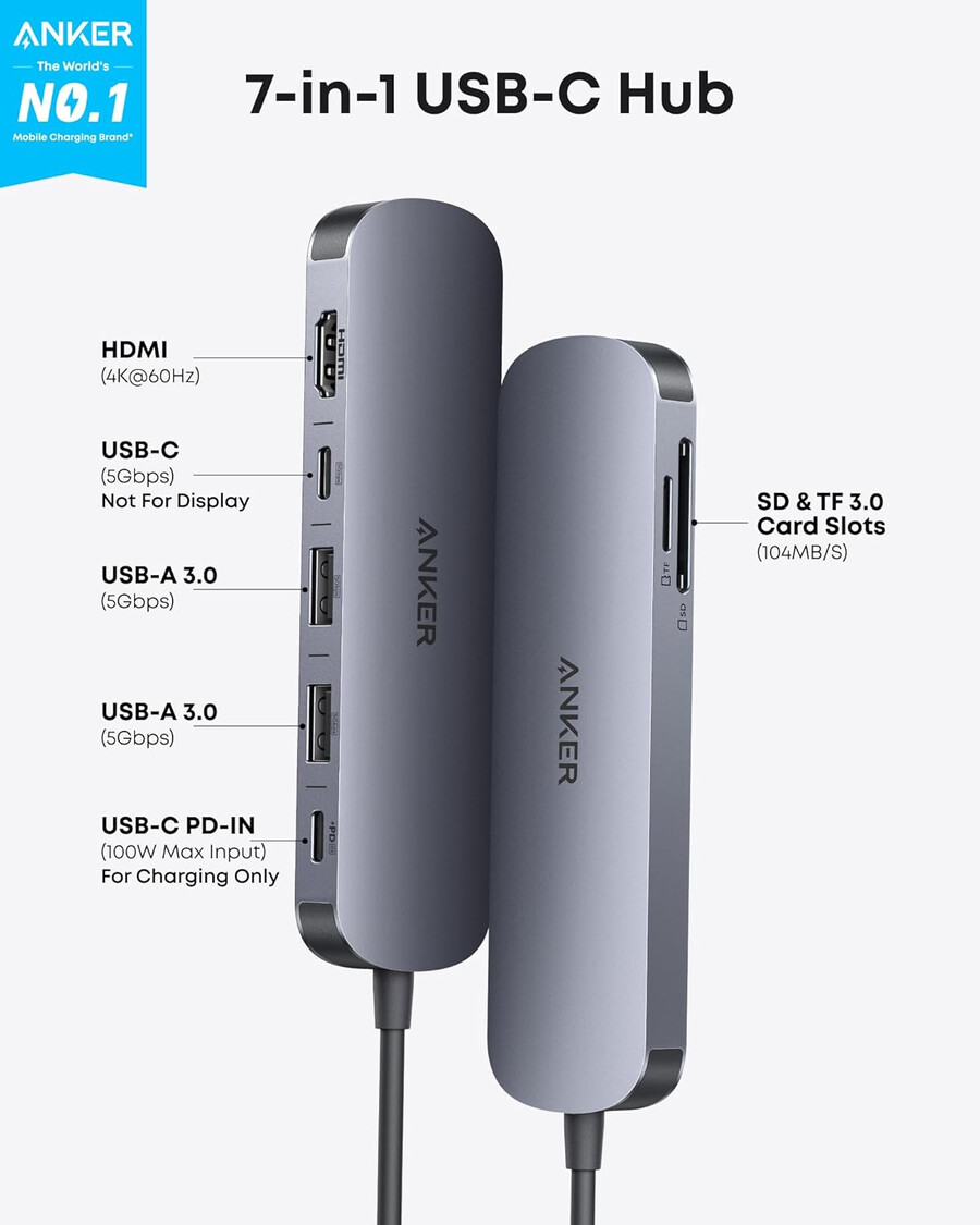 anker usb-c-keskitin 7-in-1