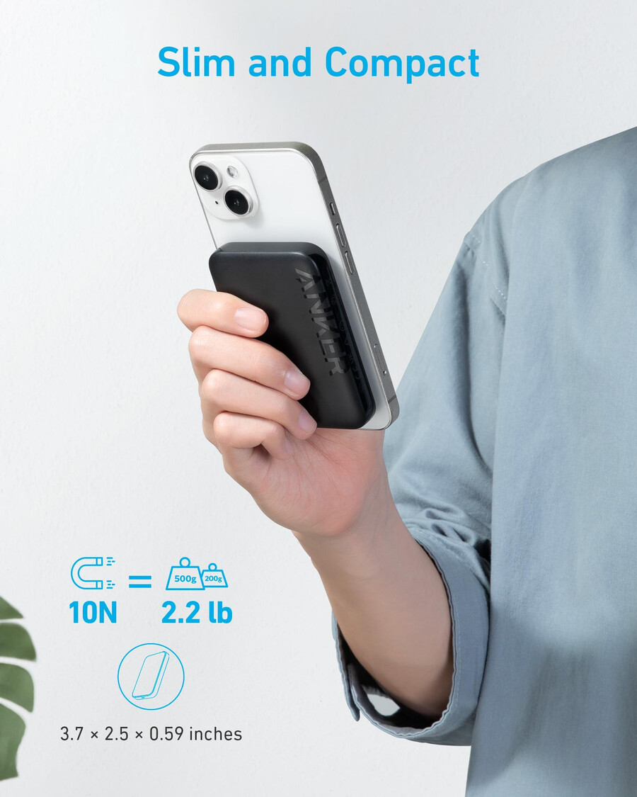 anker 321 maggo -akku powercore magnetic 5k
