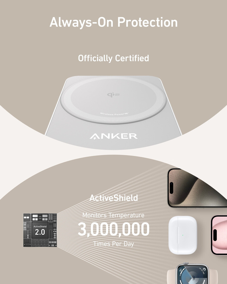 anker maggo langaton latausasema taittuva 3-in-1