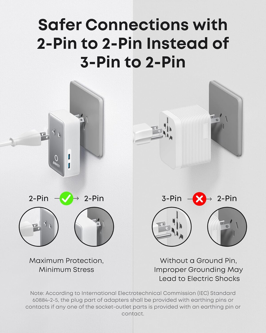 anker maggo langaton latausasema taittuva 3-in-1 ja anker nano -matkasovitin 5-in-1 20 w 1 kpl